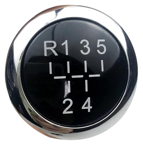 TAFASVCVMK Für Vauxhall Für Corsa D 2006-2014 Auto-Styling 5 6 Gang Auto Schaltknauf Hebel Stick Gaitor Boot Cover Schaltknauf-Adapter(R12345 Cap) von TAFASVCVMK