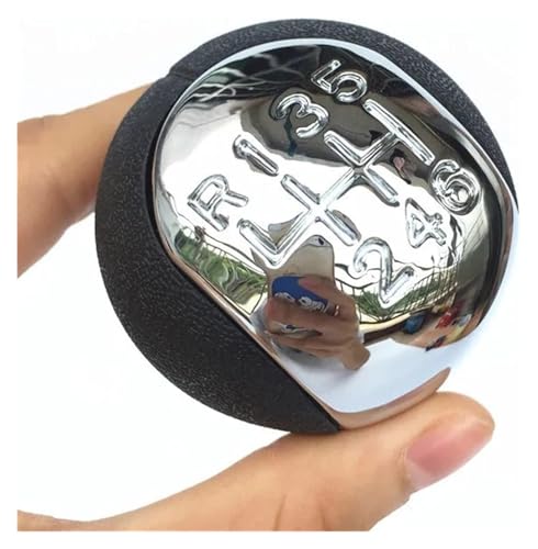 TAFASVCVMK Für Vectra C 2002-2005 5/6 Gang Schaltgetriebe Auto Schaltknauf Gamasche Kofferraumabdeckung Kragengehäuse Schaltknauf Schaltknauf-Adapter(Gear Knob R123456) von TAFASVCVMK