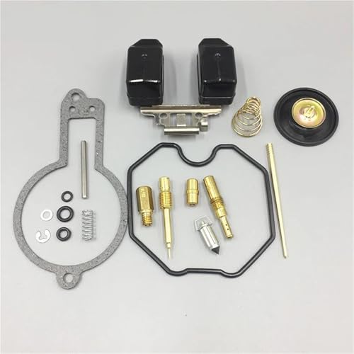 TAHDP Vergaserteile Motorrad-Vergaser-Reparatursatz Für H&onda XR600R XR600 XR 600 1988-2000 Vergaser-Umbau Mit Schwimmer-Luftabsperrventil-Satz(Satz 2) von TAHDP