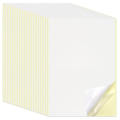 TAIANJI 20 Blatt Doppelseitige Klebefolie, Transparentes Doppelseitiges A5 Extra Stark Klebeband Dünn Klebefolie Stoff mit Gelben Liner für Basteln Kunsthandwerk (21.5x15cm) TAIANJI 20 Blatt Doppelseitige Klebefolie, Transparentes Doppelseitiges A5 Extra Stark Klebeband Dünn Klebefolie Stoff mit Gelben Liner für Basteln Kunsthandwerk (21.5x15cm) von TAIANJI
