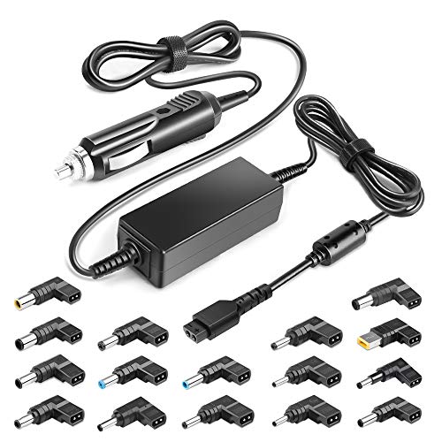 TAIFU 12V-24V Universal Auto Ladegerät 90W 100W KFZ Netzteil 15V 16V 18V 18,5V 19V 19,5V 20V für PC Laptop HP Acer ASUS Sony Toshiba Fujitsu Dell Lenovo IBM Samsung LG Notebook Monitor TV Soundbar von TAIFU