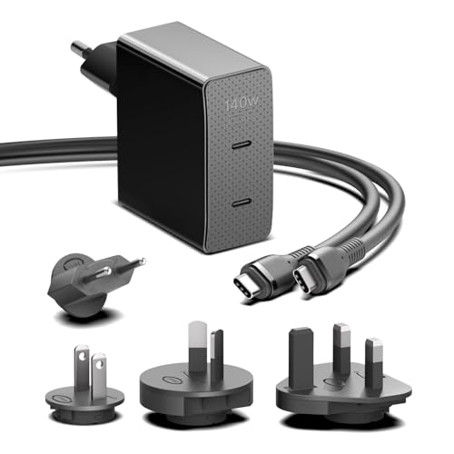 TAIFU 28V 5A USB C PD3.1 Ladegerät Kompatibel mit HP OMEN Transcend Laptop HP Spectre x360, Msi Summit E16 AI Studio Msi Prestige 14 16, eero PoE Gateway, MacBook Pro 16 15 M1 M2 M3 Netzteil Ladekabel TAIFU 28V 5A USB C PD3.1 Ladegerät Kompatibel mit HP OMEN Transcend Laptop HP Spectre x360, Msi Summit E16 AI Studio Msi Prestige 14 16, eero PoE Gateway, MacBook Pro 16 15 M1 M2 M3 Netzteil Ladekabel von TAIFU
