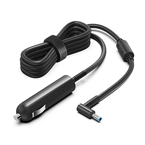 TAIFU 45W KFZ Netzteil Ladekabel für HP 14 14s 14m Laptop Pavilion X360 Stream 11 13 14 ProBook 400 600 Series EliteBook 700 800 1000 Envy Probook Chromebook Notebook Auto Ladegerät Adapter Charger von TAIFU