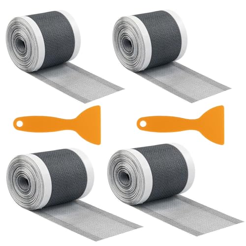 TAIHOBO Haarsieb Dusche, Haarfänger Dusche Anti-verstopfender, 7cm×10m/10cm×10m Abflusssieb Dusche, Duschsieb Abfluss Haare Mesh, Fliegengitter Reparatur Klebeband für Reparatur Fenster Loch(5m/Rolle) von TAIHOBO