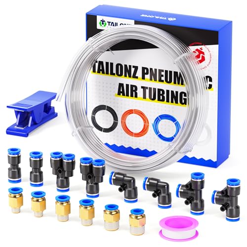 TAILONZ PNEUMATIC Clean 12mm OD 8mm ID Polyurethan PU Luftschlauch Rohr Rohrsatz 10 Meter 32.8ft TAILONZ PNEUMATIC Clean 12mm OD 8mm ID Polyurethan PU Luftschlauch Rohr Rohrsatz 10 Meter 32.8ft von TAILONZ PNEUMATIC
