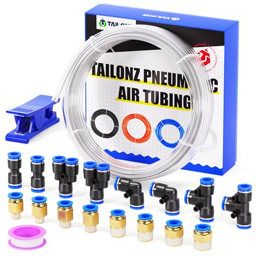 TAILONZ PNEUMATIC Klar 8mm OD 5mm ID Polyurethan PU Luftschlauch Rohr Rohrsatz 10 Meter 32.8ft TAILONZ PNEUMATIC Klar 8mm OD 5mm ID Polyurethan PU Luftschlauch Rohr Rohrsatz 10 Meter 32.8ft von TAILONZ PNEUMATIC