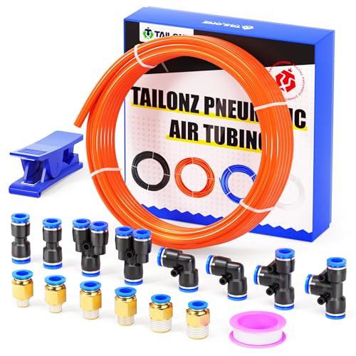 TAILONZ PNEUMATIC Orange 10mm OD 6.5mm ID Polyurethan PU Luftschlauch Rohr Rohrsatz 10 Meter 32.8ft TAILONZ PNEUMATIC Orange 10mm OD 6.5mm ID Polyurethan PU Luftschlauch Rohr Rohrsatz 10 Meter 32.8ft von TAILONZ PNEUMATIC