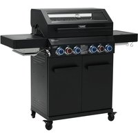 Taino - platinum yamara dark 6+2 Gasgrill Stahl 6 Brenner Sear-Burner Backburner von TAINO