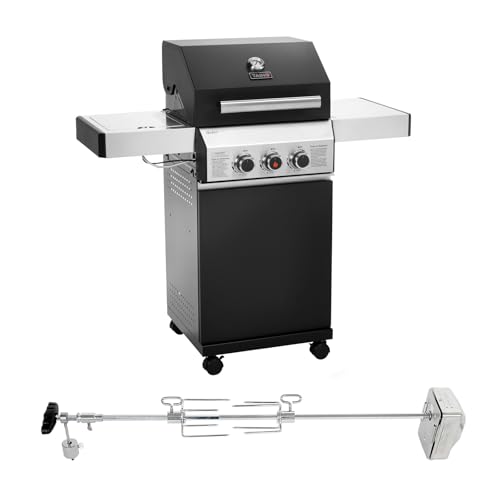 TAINO BLACK Gasgrill (BLACK 2+1 + Drehspieß) von TAINO