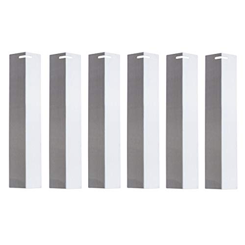 TAINO Basic Set Brennerabdeckung Edelstahl Tropfschutz Flammenverteiler (Basic 6er Set) von TAINO