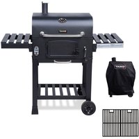 Hero bbq Smoker Grillwagen Holzkohle Grill Standgrill Räucherofen - Taino von TAINO