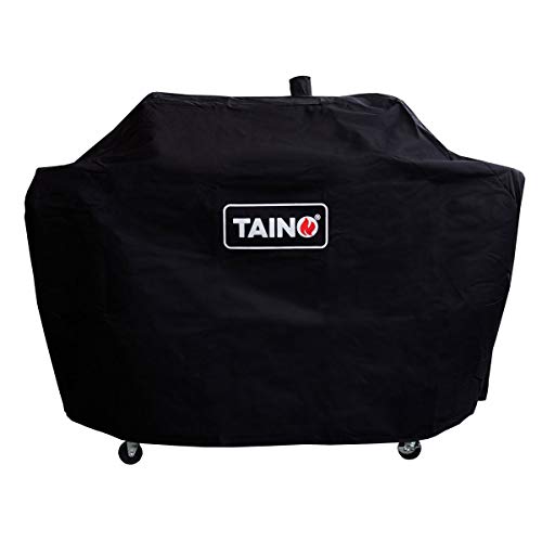 TAINO Hero Duo Abdeckung Haube Regenschutz für Combi Smoker Gasgrill Holzkohlegrill BBQ GRILLWAGEN Griller von TAINO