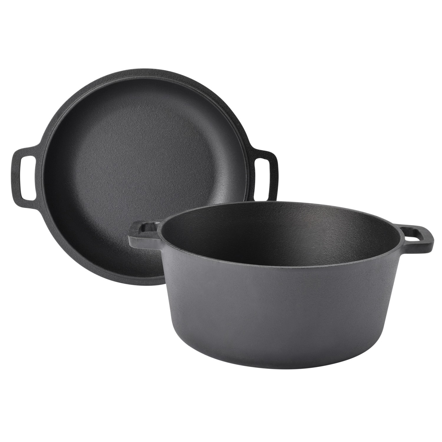 Taino Double Dutch Oven 6L Gusseisen Deckel Allzweck-Kochtopf Schmortopf Dopf Taino Double Dutch Oven 6L Gusseisen Deckel Allzweck-Kochtopf Schmortopf Dopf von TAINO