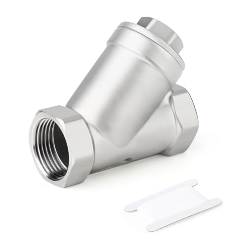 TAISHER 1 Stück 304 Edelstahl 1"BSP Weiblich WYE Y Schmutzfänger Mesh Filter Ventil CF8 WOG TAISHER 1 Stück 304 Edelstahl 1"BSP Weiblich WYE Y Schmutzfänger Mesh Filter Ventil CF8 WOG von TAISHER