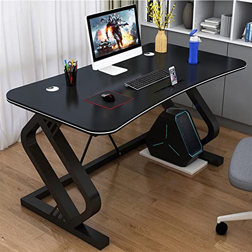 TAISK Computertisch Multifunktions-Desktop-PC-Schreibtisch mit Handy-Kartensteckplatz Ergonomischer Bogen Einfacher modischer elektronischer Wettbewerbstisch Gaming-Schreibtisch Heimbüro-Schreibti TAISK Computertisch Multifunktions-Desktop-PC-Schreibtisch mit Handy-Kartensteckplatz Ergonomischer Bogen Einfacher modischer elektronischer Wettbewerbstisch Gaming-Schreibtisch Heimbüro-Schreibti von TAISK