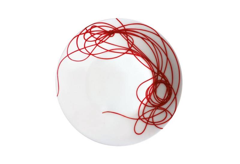 TAITÙ Suppenteller Fil Rouge Nodi 24 cm, (1 St) von TAITÙ