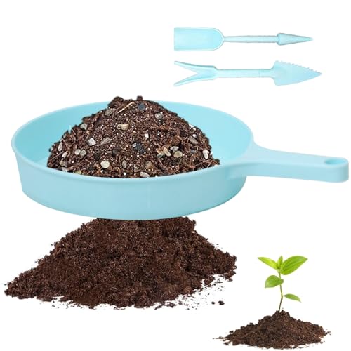 TAIZER Gartensieb Durchwurfsieb Gartensieb Erde Bodensieb Sandsieb Kunststoff Garten Stein Sand Boden Erde Sämling Mesh Sieb Gartenarbeit Gartengeräte Garten Pflanzen Sämling Sandsteinfilter Werkzeug TAIZER Gartensieb Durchwurfsieb Gartensieb Erde Bodensieb Sandsieb Kunststoff Garten Stein Sand Boden Erde Sämling Mesh Sieb Gartenarbeit Gartengeräte Garten Pflanzen Sämling Sandsteinfilter Werkzeug von TAIZER