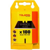 TAJIMA V-REX TRAPEZKLINGEN Spender mit 100 Klingen SB-Karte von TAJIMA