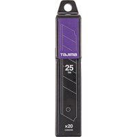 CB65RB-20H cutterklingen 25 mm Razar Black Blade CB65RB-20H CB65RB-20H cutterklingen 25 mm Razar Black Blade CB65RB-20H von TAJIMA