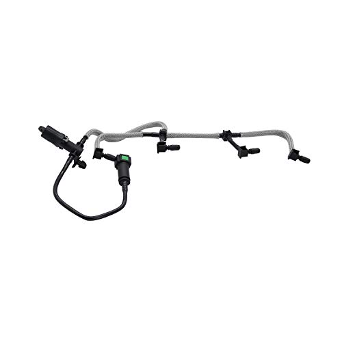 TAKPART Kraftstoff-Rücklaufrohr Rücklaufleitung mit Sensor für Transit Connect Focus Mondeo 1.8 TDCI von TAKPART