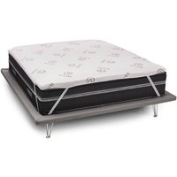 Dmora - Doppelbett Topper Dgiorgi, Topper erneuert die Matratze mit abnehmbarem Bezug aus Memory Foam und Kupferfasern, 100% Made in Italy, Dmora - Doppelbett Topper Dgiorgi, Topper erneuert die Matratze mit abnehmbarem Bezug aus Memory Foam und Kupferfasern, 100% Made in Italy, von TALAMO ITALIA