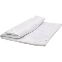 Dmora - Doppelbett Topper Dmolo, Matratze zur Verbesserung der Körperhaltung, Memory Foam Topper, hypoallergener und atmungsaktiver Topper, 100 % von TALAMO ITALIA