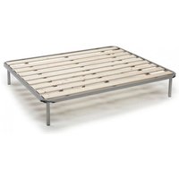 Dmora - Quadratische und eine halbe Bettbasis Dabaun, Orthopädischer Sockel mit gehobelten Latten, 100% Made in Italy, Cm 120x190h31 Dmora - Quadratische und eine halbe Bettbasis Dabaun, Orthopädischer Sockel mit gehobelten Latten, 100% Made in Italy, Cm 120x190h31 von TALAMO ITALIA