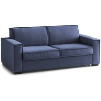 Festes Sofa Manuela, Großes 2-Sitzer-Sofa, 100% Made in Italy, Wohnzimmersofa aus Stoff, mit Standard-Armlehnen, Cm 200x95h90, Blau - Talamo Italia Festes Sofa Manuela, Großes 2-Sitzer-Sofa, 100% Made in Italy, Wohnzimmersofa aus Stoff, mit Standard-Armlehnen, Cm 200x95h90, Blau - Talamo Italia von TALAMO ITALIA