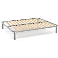 Orthopädischer Lattenrost mit 14 Latten, geeignet für ein Queensize-Bett, Made in Italy, Lattenrost aus Birkensperrholz, 140x200h34 cm - Talamo Italia von TALAMO ITALIA