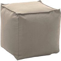 Puff Annalaura, Multifunktionshocker, 100% Made in Italy, Relaxsessel aus gepolstertem Stoff, Cm 45x45h45, Beige - Talamo Italia Puff Annalaura, Multifunktionshocker, 100% Made in Italy, Relaxsessel aus gepolstertem Stoff, Cm 45x45h45, Beige - Talamo Italia von TALAMO ITALIA