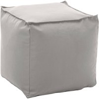 Puff Annalaura, Multifunktionshocker, 100% Made in Italy, Relaxsessel aus gepolstertem Stoff, Cm 45x45h45, Weiß - Talamo Italia Puff Annalaura, Multifunktionshocker, 100% Made in Italy, Relaxsessel aus gepolstertem Stoff, Cm 45x45h45, Weiß - Talamo Italia von TALAMO ITALIA