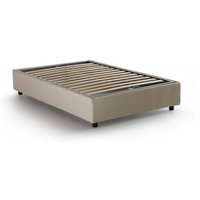 Quadratisches und halbes Bett Camilla, Containerbett mit Stoffbespannung, 100% Made in Italy, Seitliche Öffnung, passend für Matratze Cm 120x190, Quadratisches und halbes Bett Camilla, Containerbett mit Stoffbespannung, 100% Made in Italy, Seitliche Öffnung, passend für Matratze Cm 120x190, von TALAMO ITALIA