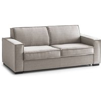 Schlafsofa Adalgisa, 3-Sitzer-Sofa, 100% Made in Italy, Wohnzimmersofa mit drehbarer Öffnung, aus gepolstertem Stoff, mit Standard-Armlehnen, Cm Schlafsofa Adalgisa, 3-Sitzer-Sofa, 100% Made in Italy, Wohnzimmersofa mit drehbarer Öffnung, aus gepolstertem Stoff, mit Standard-Armlehnen, Cm von TALAMO ITALIA