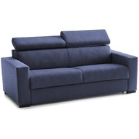 Schlafsofa Aisha, 3-Sitzer-Sofa, 100% Made in Italy, Wohnzimmersofa mit drehbarer Öffnung, mit verstellbaren Kopfstützen und schlanken Armlehnen, Cm Schlafsofa Aisha, 3-Sitzer-Sofa, 100% Made in Italy, Wohnzimmersofa mit drehbarer Öffnung, mit verstellbaren Kopfstützen und schlanken Armlehnen, Cm von TALAMO ITALIA
