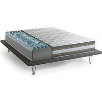Talamo Italia - Dmora - Einzelmatratze Dlea, Herausnehmbare Matratze aus Memory Foam und Gel Waterfoam, 100% Made in Italy, Anti-Milbe und Talamo Italia - Dmora - Einzelmatratze Dlea, Herausnehmbare Matratze aus Memory Foam und Gel Waterfoam, 100% Made in Italy, Anti-Milbe und von TALAMO ITALIA