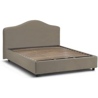 Talamo Italia Doppelbett Angiolina, Containerbett mit Stoffbespannung, 100% Made in Italy, Frontöffnung, passend für Matratze Cm 160x190, Turteltaube Talamo Italia Doppelbett Angiolina, Containerbett mit Stoffbespannung, 100% Made in Italy, Frontöffnung, passend für Matratze Cm 160x190, Turteltaube von TALAMO ITALIA