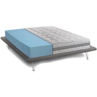 Talamo Italia - Doppelmatratze Sveva, Herausnehmbare Matratze aus Memory Foam und Waterfoam, 100% Made in Italy, Anti-Milbe und hypoallergen, Cm von TALAMO ITALIA