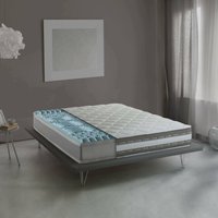 Einzelmatratze Odessa, Herausnehmbare Matratze aus Memory Foam und Gel Waterfoam, 100% Made in Italy, Anti-Milbe und hypoallergen, Cm 90x200 h27 von TALAMO ITALIA