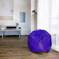 Talamo Italia Eleganter Sitzsack, lila Farbe, Maße 65 x 50 x 65 cm von TALAMO ITALIA