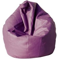 Talamo Italia Eleganter Sitzsack, lila Farbe, Maße 80 x 120 x 80 cm Talamo Italia Eleganter Sitzsack, lila Farbe, Maße 80 x 120 x 80 cm von TALAMO ITALIA
