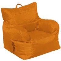 Talamo Italia - Gepolsterter Sessel mit Armlehnen, Farbe Orange, Maße 80 x 80 x 80 cm Talamo Italia - Gepolsterter Sessel mit Armlehnen, Farbe Orange, Maße 80 x 80 x 80 cm von TALAMO ITALIA
