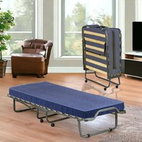 Talamo Italia - Klappbett Dabadian, Kinderbett mit 15 Lattenrost, Platzsparendes Einzelbett, 100% Made in Italy, 80x200h40 cm, inklusive Matratze von TALAMO ITALIA