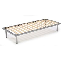 Orthopädisches Bettgestell mit 14 Latten, geeignet für Einzelbett, Made in Italy, Bettgestell aus Birkensperrholz, cm 90x200h34 - Talamo Italia von TALAMO ITALIA