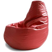 Talamo Italia Puff Annachiara, Puff-Tasche, 100% Made in Italy, Sitzsack aus Kunstleder, Cm 70x70h110, Rot Talamo Italia Puff Annachiara, Puff-Tasche, 100% Made in Italy, Sitzsack aus Kunstleder, Cm 70x70h110, Rot von TALAMO ITALIA