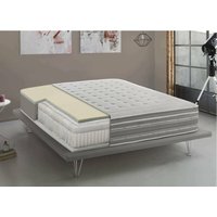 Talamo Italia - Quadratische und halbe Matratze Luisa, Orthopädisch aus Memory-Schaum und Mikrofedern mit Taschen, 100% Made in Italy, Anti-Milbe und Talamo Italia - Quadratische und halbe Matratze Luisa, Orthopädisch aus Memory-Schaum und Mikrofedern mit Taschen, 100% Made in Italy, Anti-Milbe und von TALAMO ITALIA