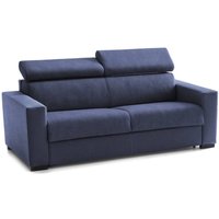 Talamo Italia Schlafsofa Aida, Großes 2-Sitzer-Sofa, 100% Made in Italy, Wohnzimmersofa mit drehbarer Öffnung, mit verstellbaren Kopfstützen und Talamo Italia Schlafsofa Aida, Großes 2-Sitzer-Sofa, 100% Made in Italy, Wohnzimmersofa mit drehbarer Öffnung, mit verstellbaren Kopfstützen und von TALAMO ITALIA