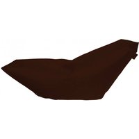 Talamo Italia - Sitzsack Loungebett, braun, Maße 160 x 70 x 50 cm Talamo Italia - Sitzsack Loungebett, braun, Maße 160 x 70 x 50 cm von TALAMO ITALIA