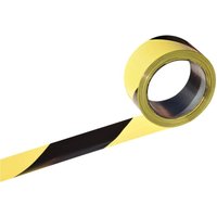 Band 'Rubaplast' Schwarz Gelb 100mx50mm Taliaplast - 540311 von TALIAPLAST