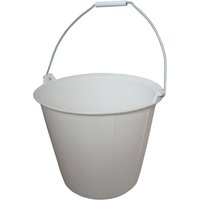 Eimer PRO WEISS verstärkt mit Nasen 13 Liter Henkel Durchm. 6.3 mm TALIAPLAST - 310131 von TALIAPLAST