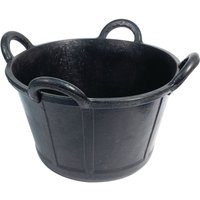 Trog Aus Waffengummi 37 Liter Carbonera (4 Griffe) Taliaplast - 320218 von TALIAPLAST